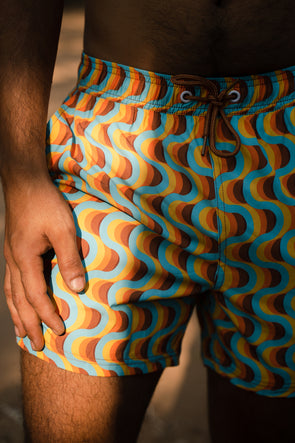 Retro Swim shorts